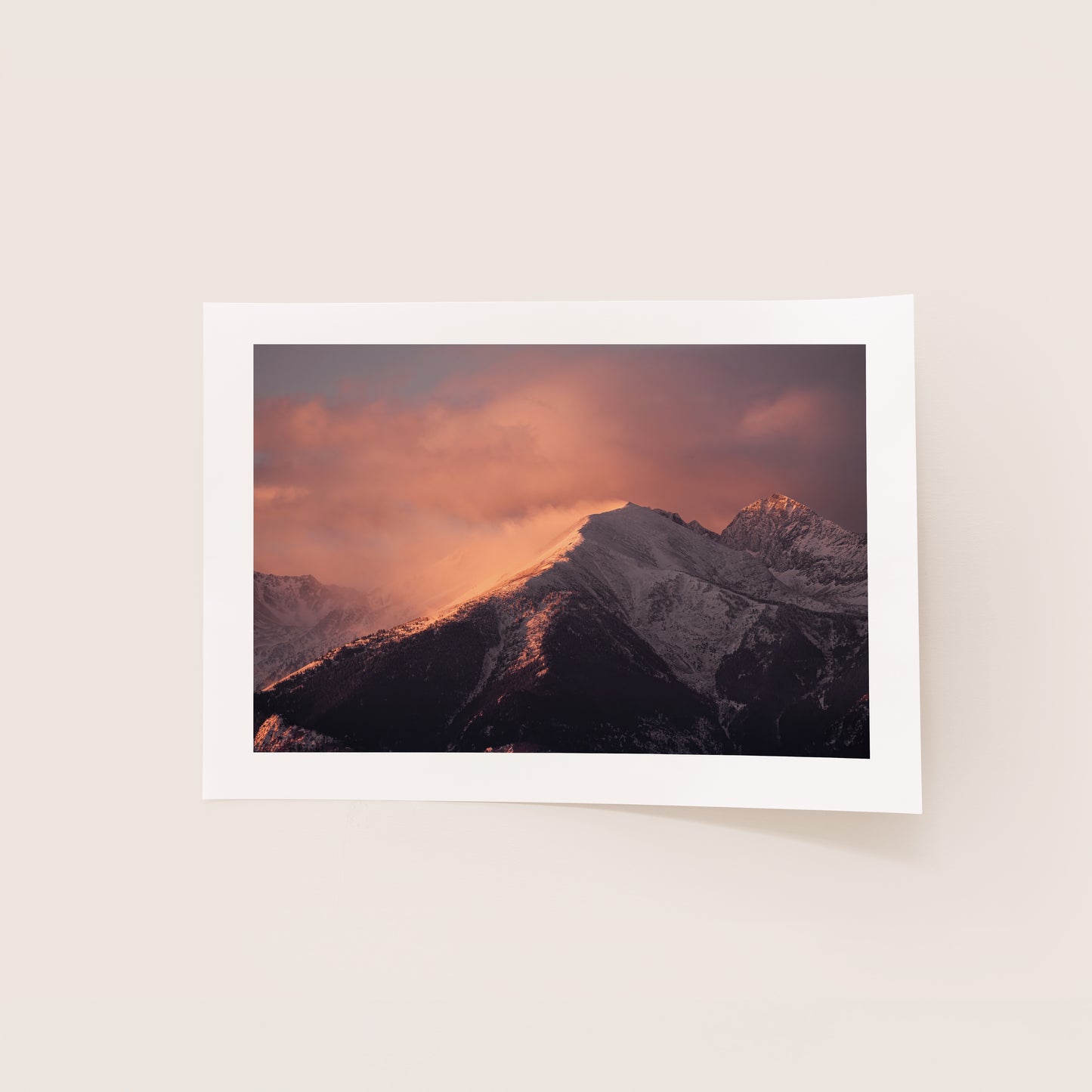 Massif du Canigó - Tirage d'Art